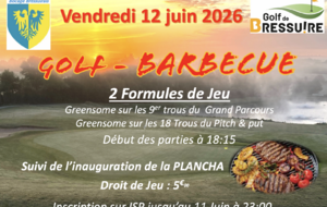 Soirée Barbecue-Golf du 12 Juin 2026